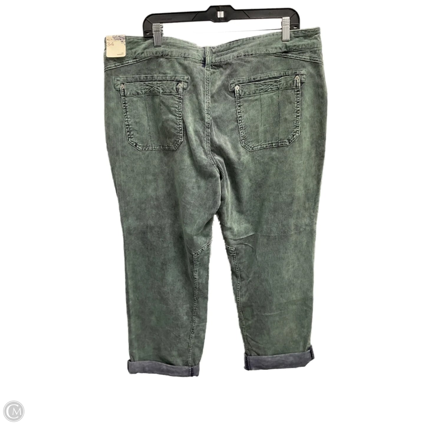 Pants Corduroy By Pilcro In Green, Size: 20