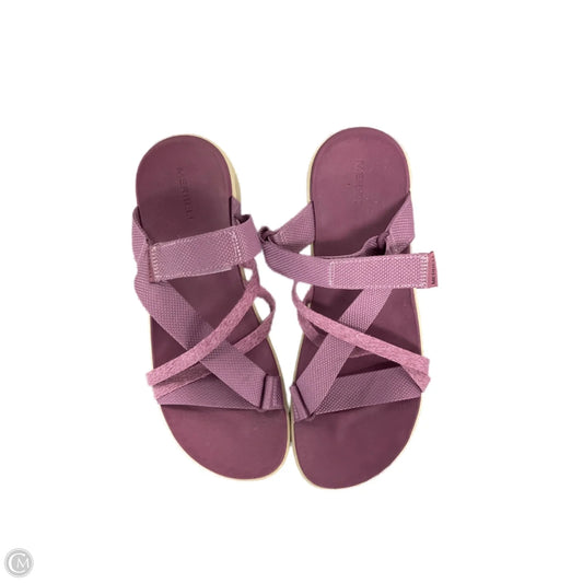 Sandals Sport By Merrell In Purple, Size: 10