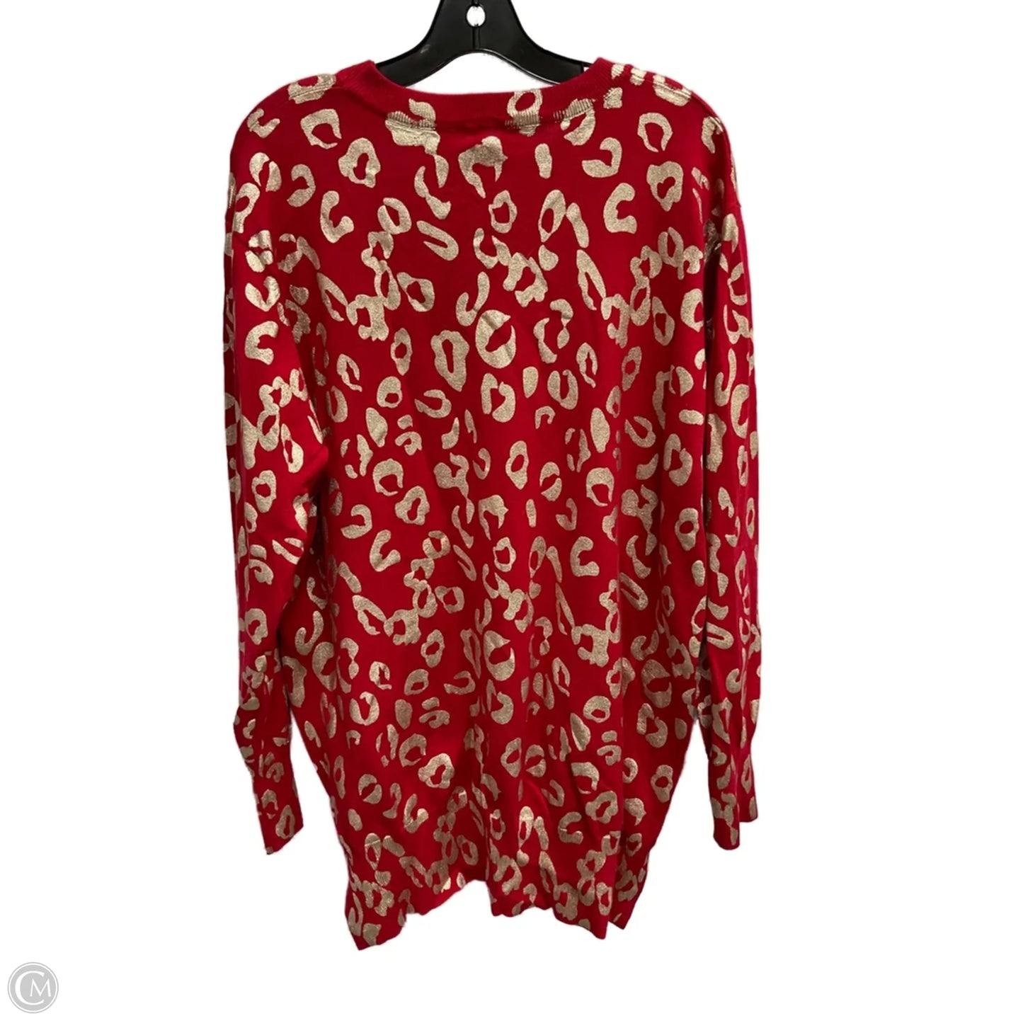 Sweater By Oddi In Animal Print, Size: 1x