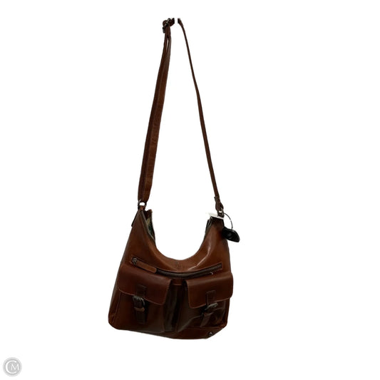 Crossbody Leather By Cmc, Size: Medium