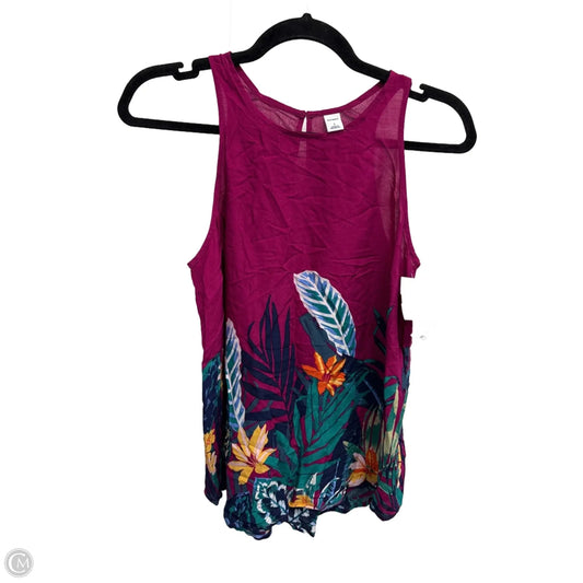 Top Sleeveless By Old Navy In Multi-colored, Size: S
