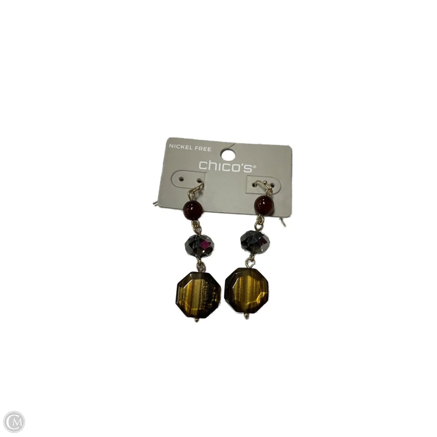 Earrings Dangle/drop By Chicos, Size: 02 Piece Set