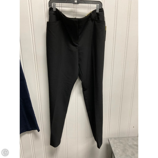 Pants Dress By Worthington In Black, Size: 14