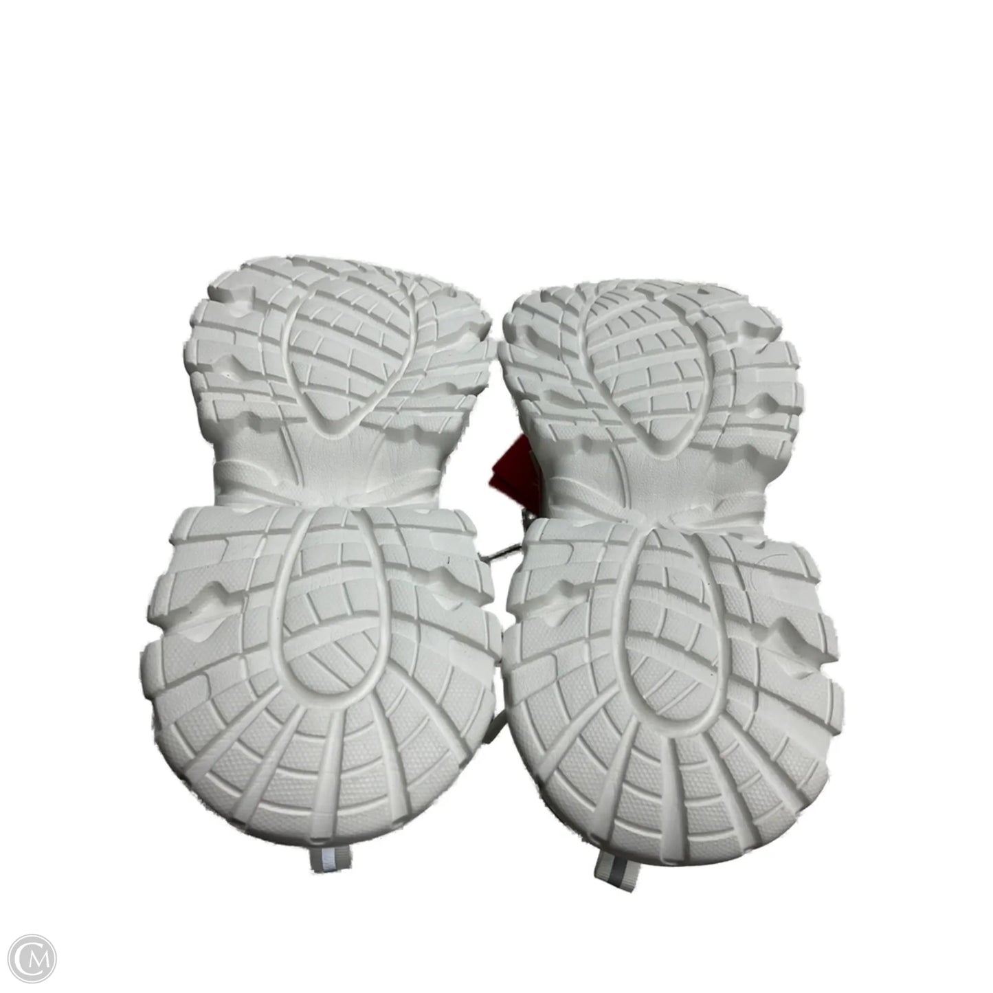 Shoes Sneakers Platform By Cmf In Silver, Size: 8