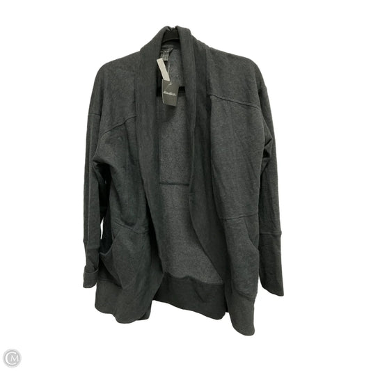 Cardigan By Eddie Bauer In Grey, Size: L