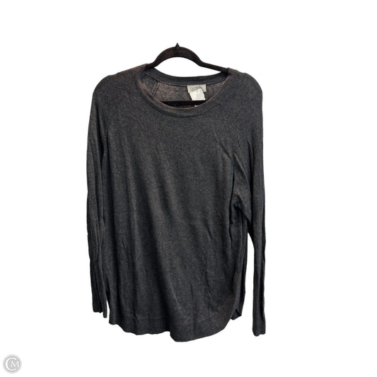 Sweater By Loft In Grey, Size: M