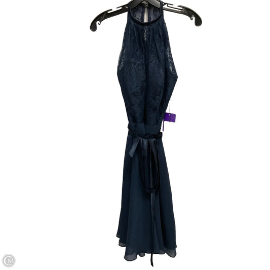 Dress Party Midi By Clothes Mentor In Navy, Size: S