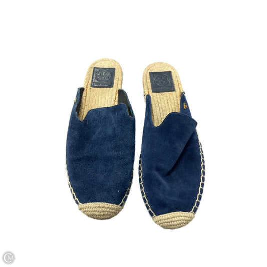 Shoes Designer By Tory Burch In Navy, Size: 8