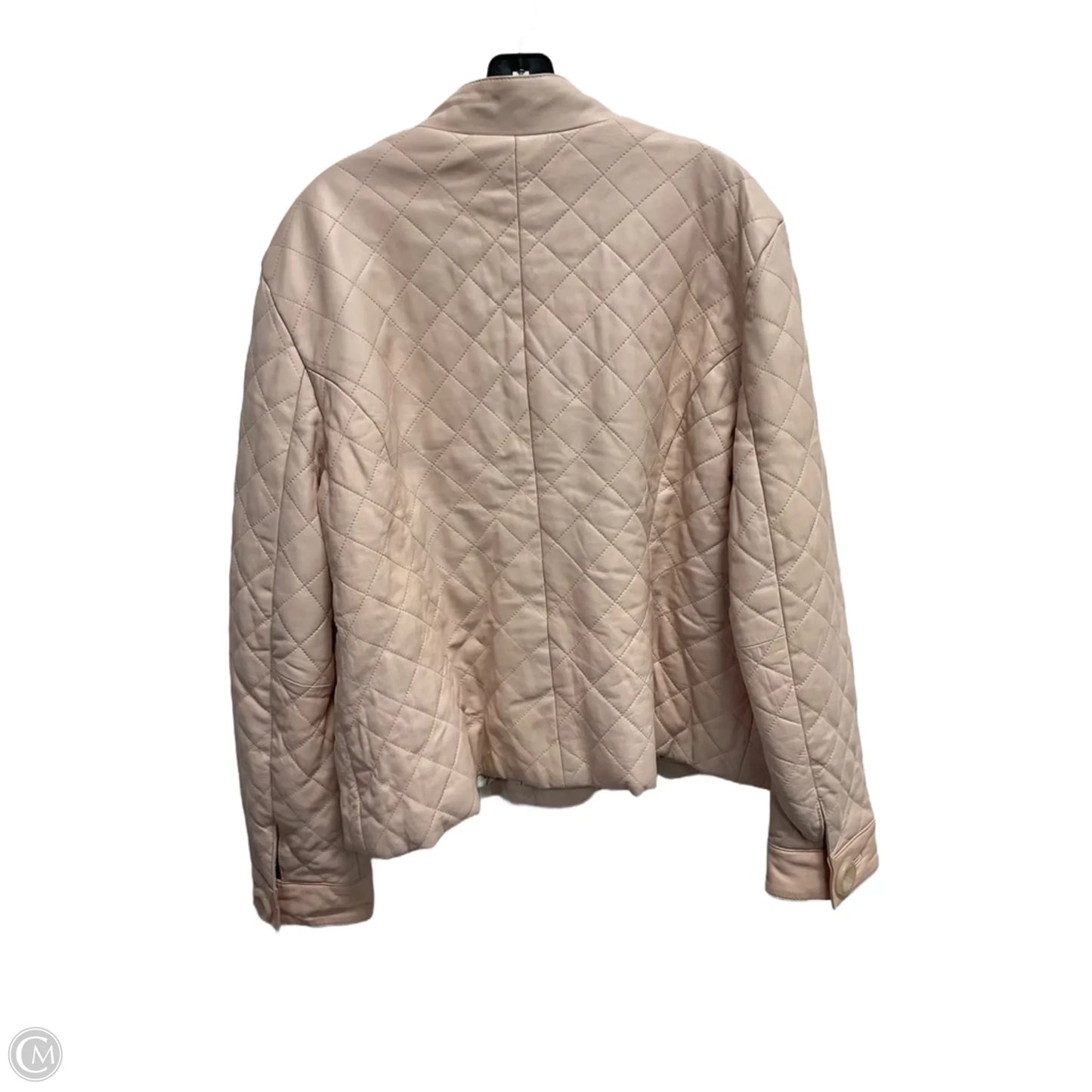 Jacket Leather By Wilsons Leather In Pink, Size: Xxl