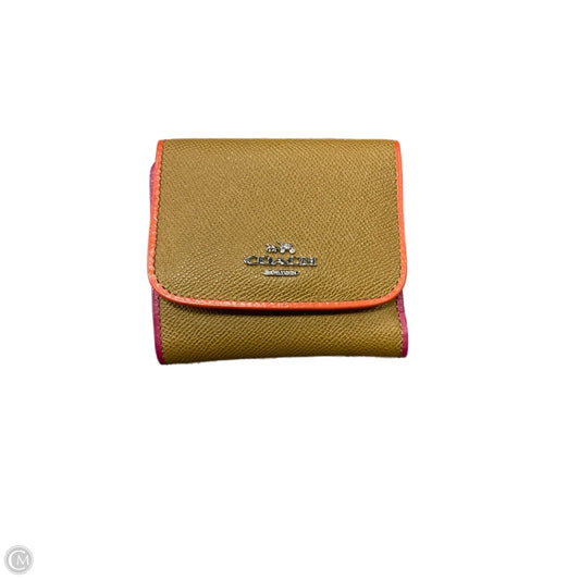 Wallet Designer By Coach, Size: Medium