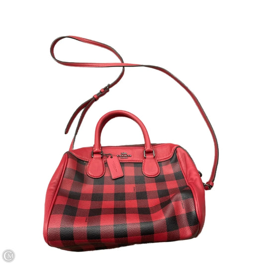 Crossbody Designer By Coach, Size: Medium