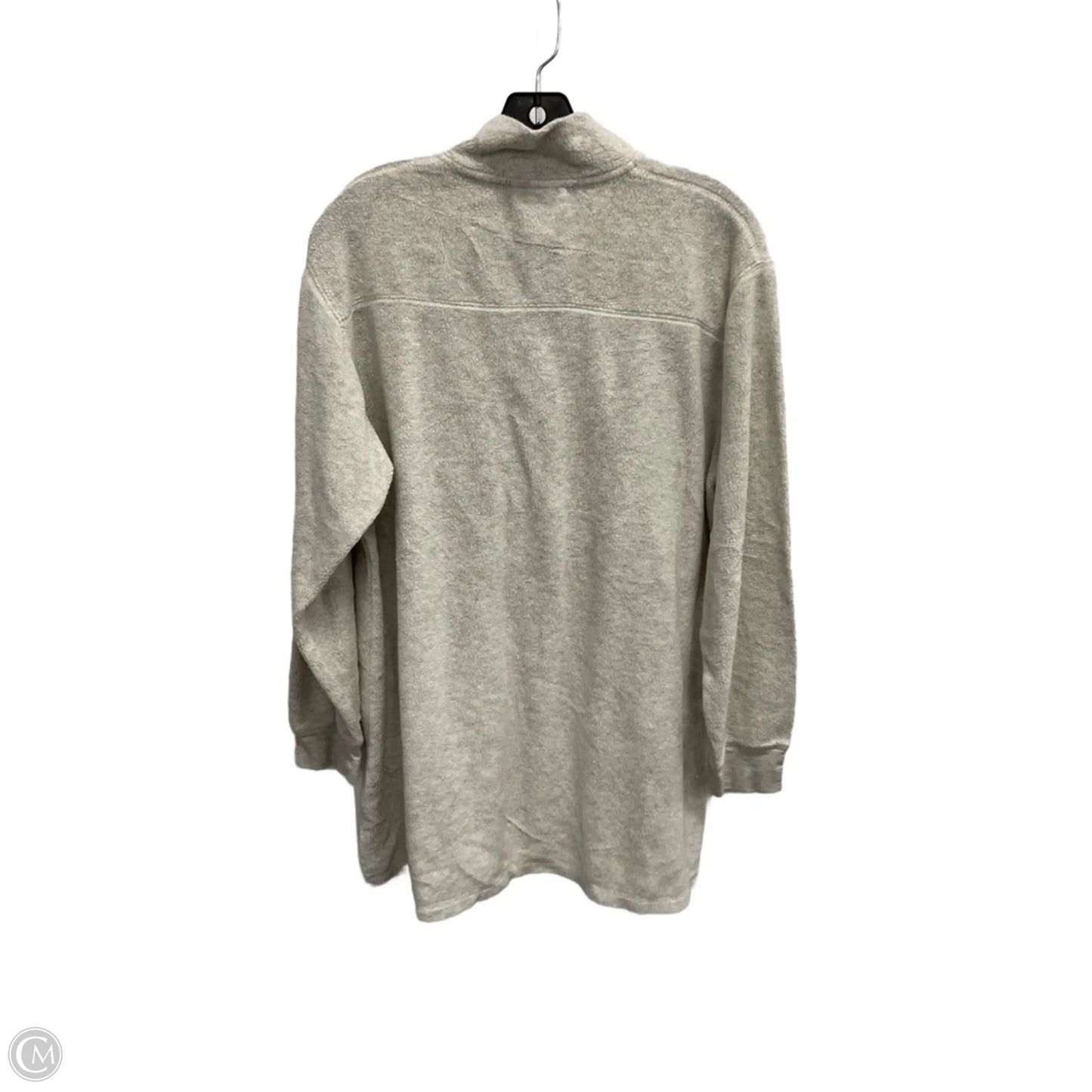 Jacket Fleece By Soft Surroundings In Cream, Size: M