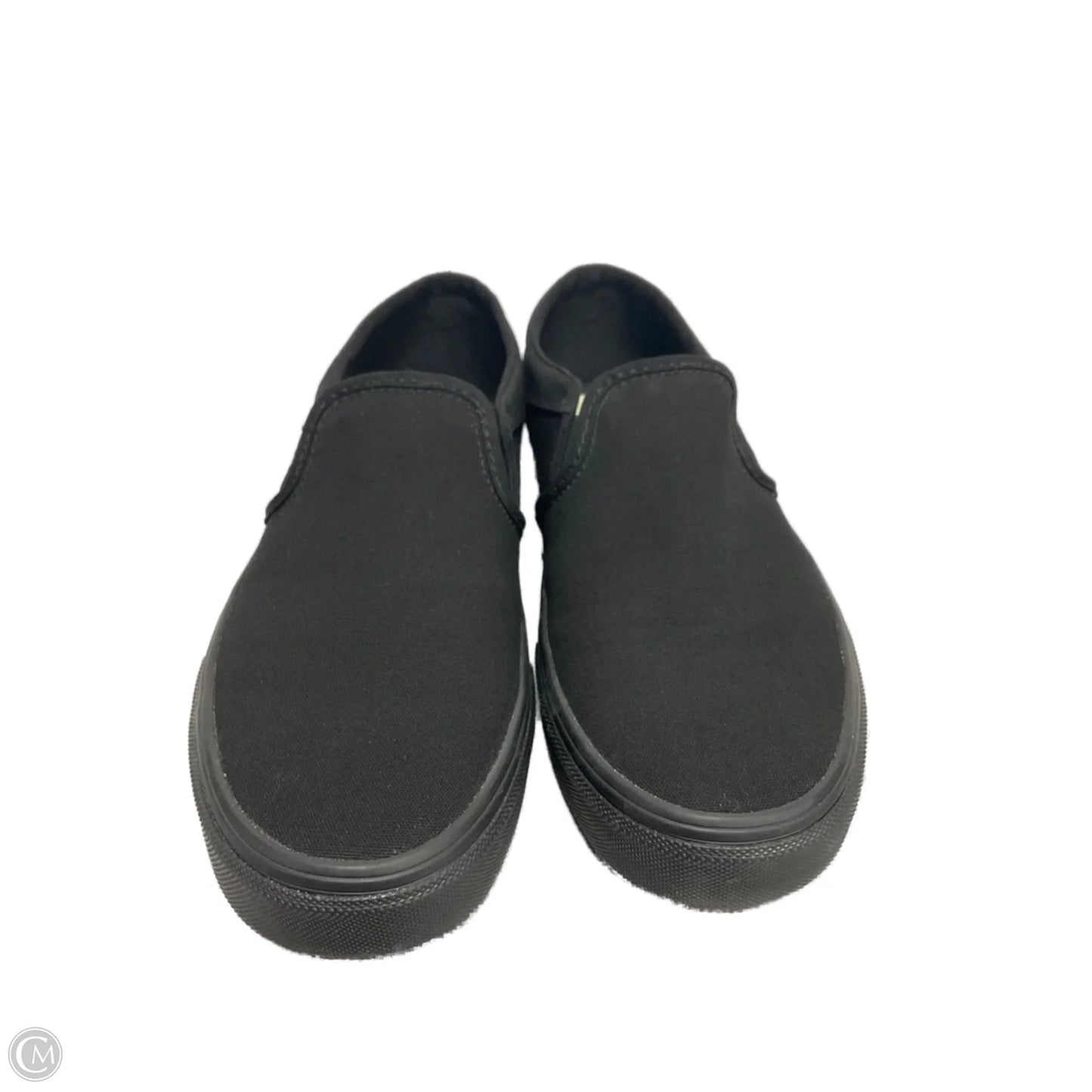 Shoes Flats By Vans In Black, Size: 8.5
