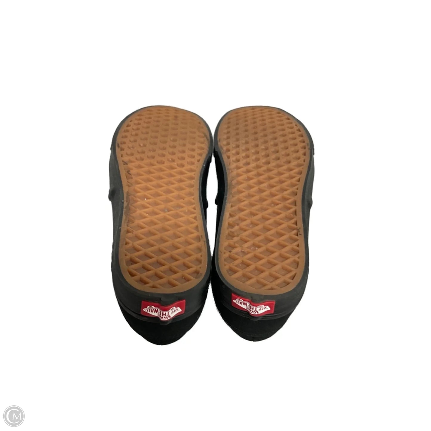 Shoes Flats By Vans In Black, Size: 8.5