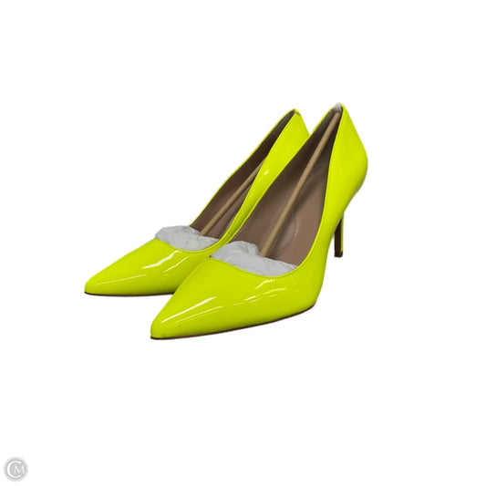 Shoes Heels Stiletto By Banana Republic In Yellow, Size: 9.5