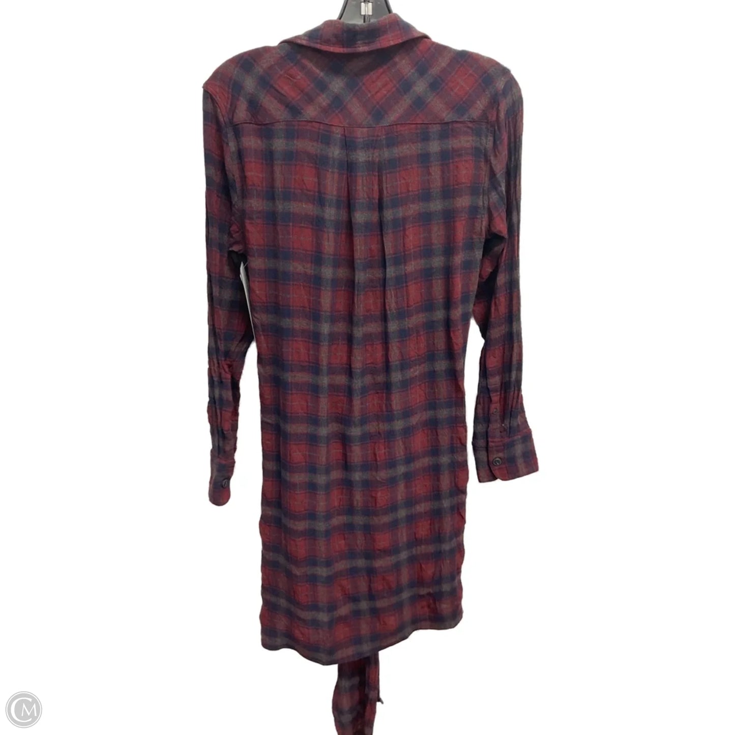 Dress Casual Midi By Rag And Bone In Plaid Pattern, Size: Sp