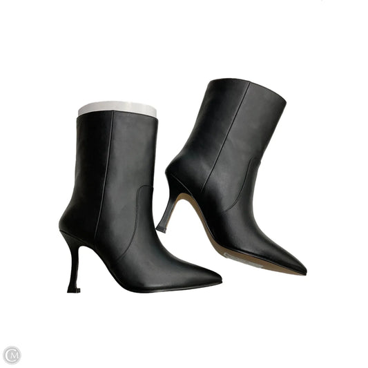 Boots Ankle Heels By Cmc In Black, Size: 8