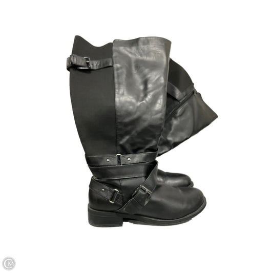 Boots Knee Heels By Torrid In Black, Size: 8