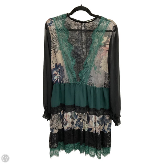 Dress Casual Midi By A Beautiful Soul In Multi-colored, Size: L