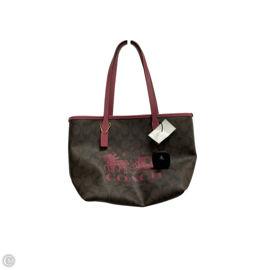 Tote Designer By Coach, Size: Small