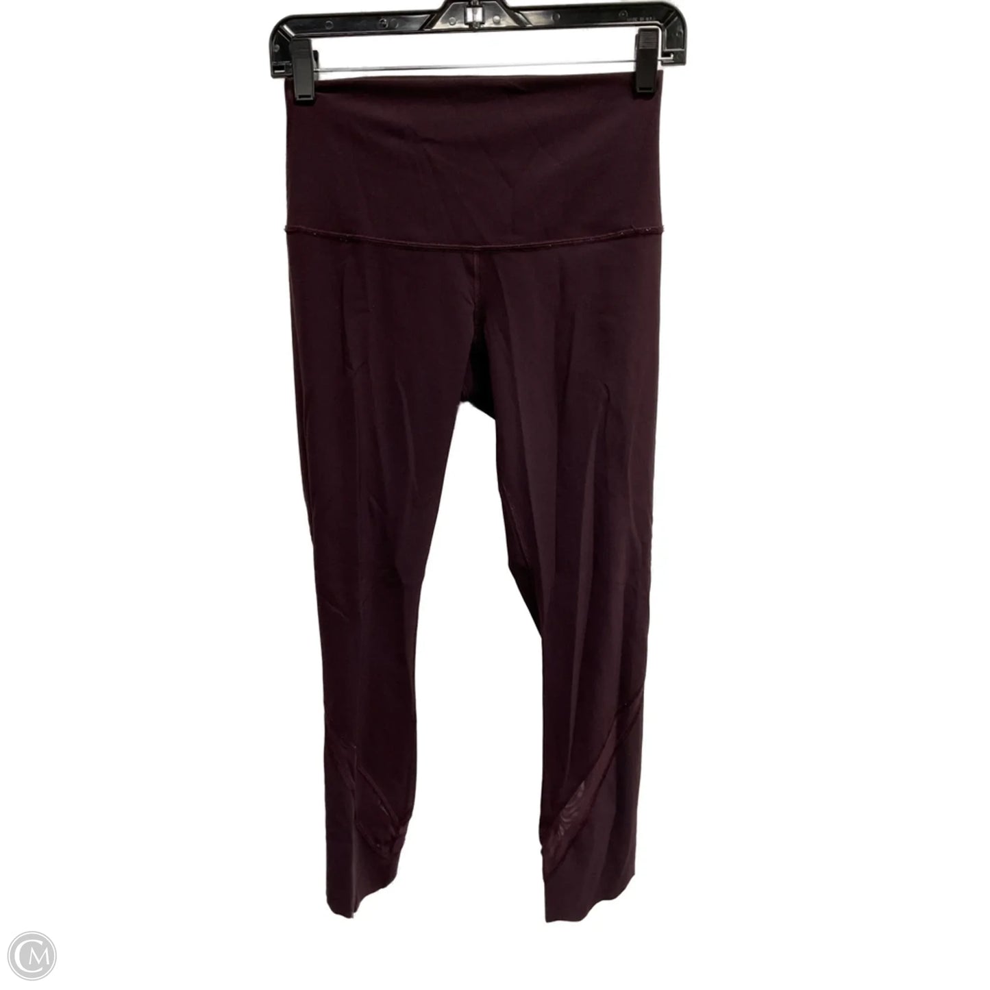 Athletic Leggings Capris By Lululemon In Purple, Size: S