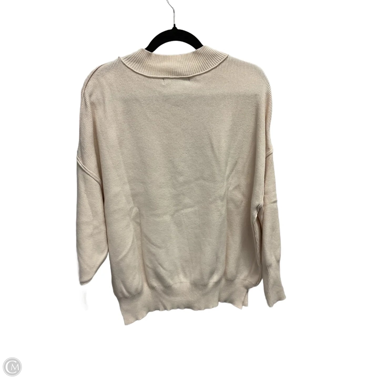 Sweater By Zesica In Cream, Size: M