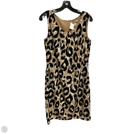 Dress Work By Banana Republic In Animal Print, Size: 10