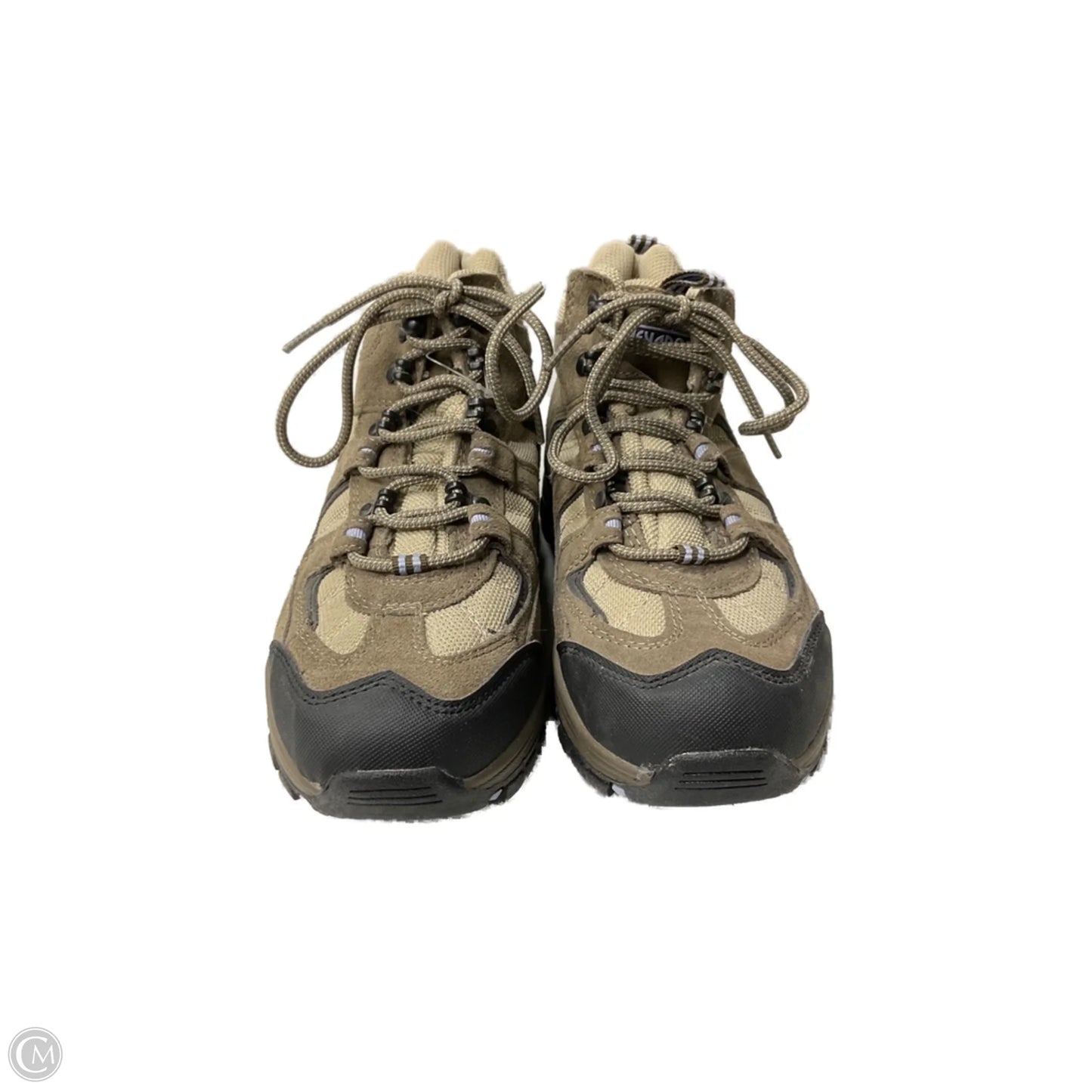 Shoes Hiking By Clothes Mentor In Brown, Size: 9