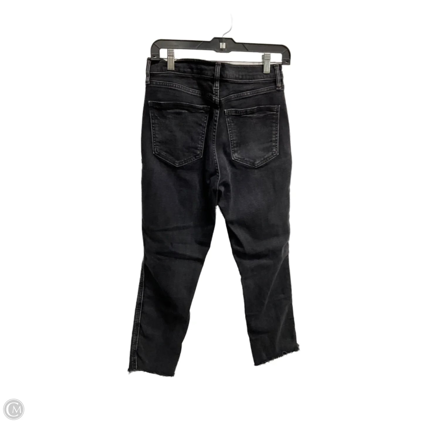 Jeans Straight By Gap In Black, Size: 8