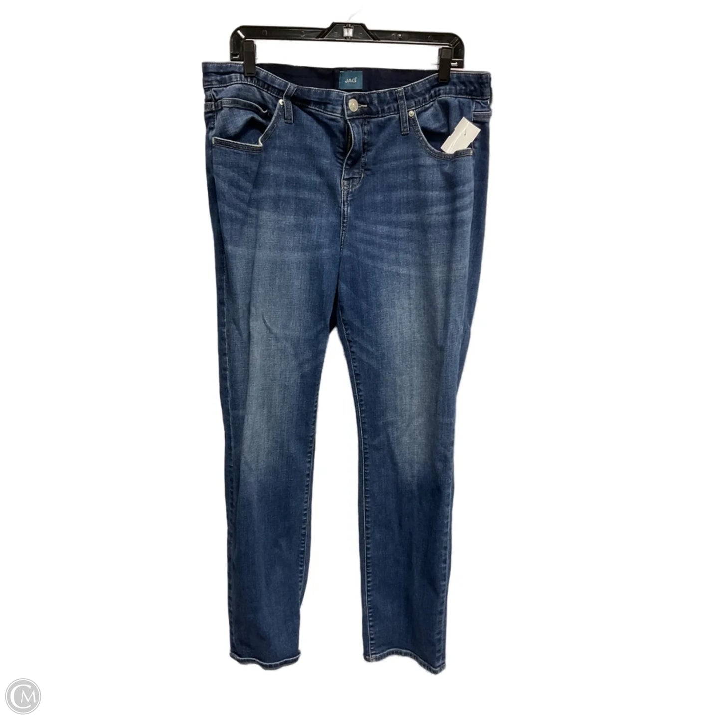 Jeans Straight By Jag In Blue, Size: 16