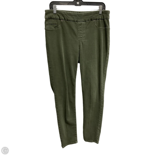 Jeans Jeggings By Chicos In Green, Size: 10