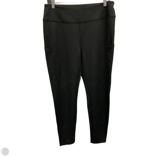 Athletic Leggings By Talbots In Black, Size: L