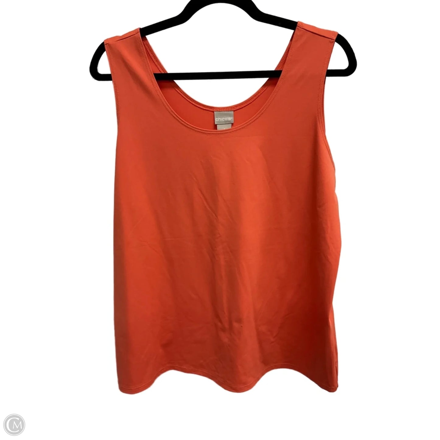 Tank Top By Chicos In Orange, Size: Xl