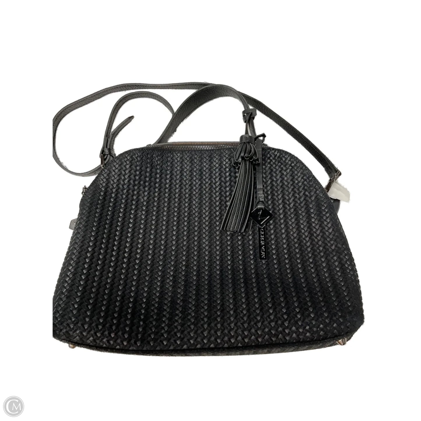 Handbag Leather By Cmc, Size: Medium