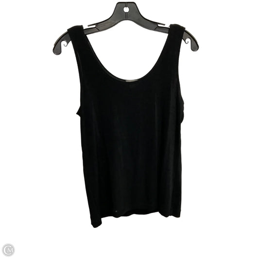 Tank Top By Chicos In Black, Size: M