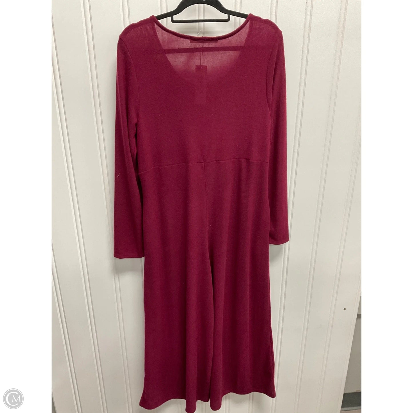 Jumpsuit By Three Bird Nest In Maroon, Size: L