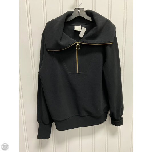 Sweatshirt Collar By Varley In Black, Size: M