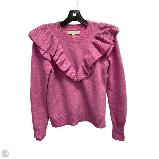 Sweater By Loft In Pink, Size: Xs