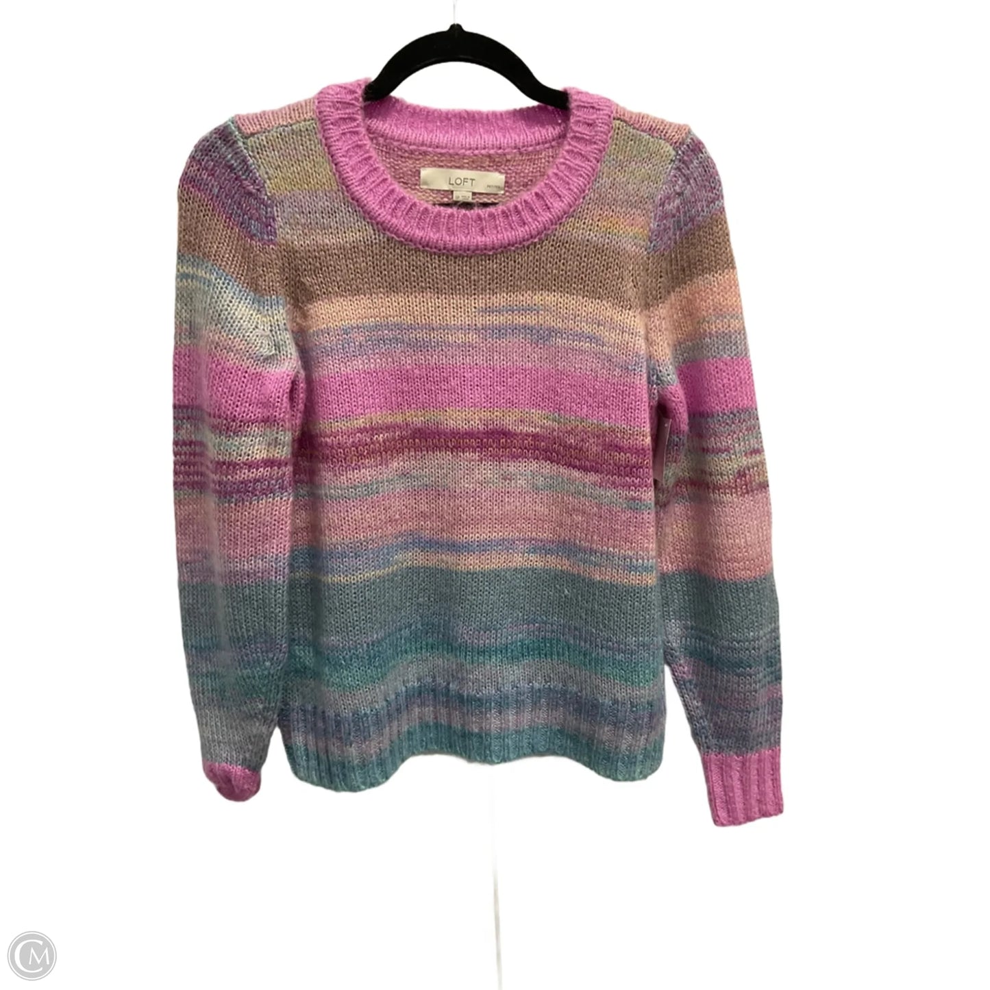 Sweater By Loft In Multi-colored, Size: Sp