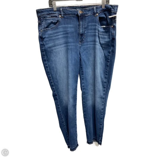 Jeans Straight By J. Jill In Blue, Size: 18
