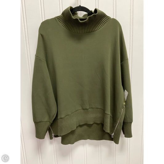 Sweatshirt Collar By Varley In Green, Size: Xl