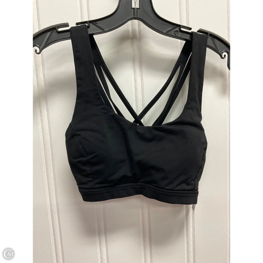 Athletic Bra By Lululemon In Black, Size: S