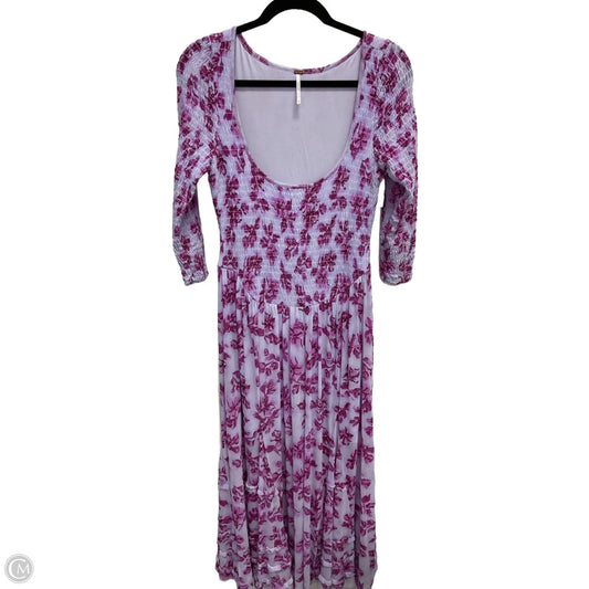 Dress Casual Maxi By Free People In Purple, Size: M