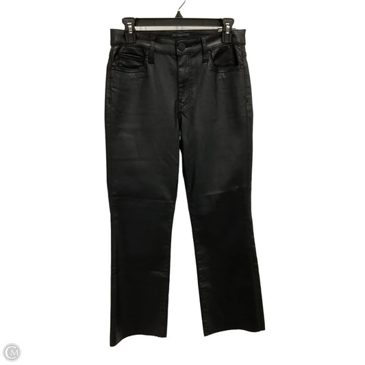 Jeans Straight By Kut In Black, Size: 4