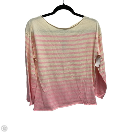 Top Long Sleeve By J. Crew In Striped Pattern, Size: S