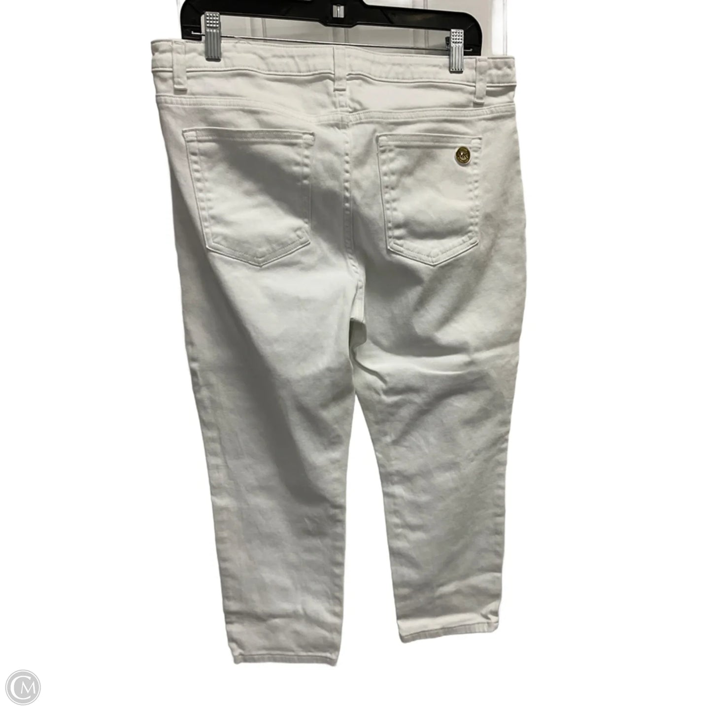 Jeans Designer By Michael Kors In White, Size: 12