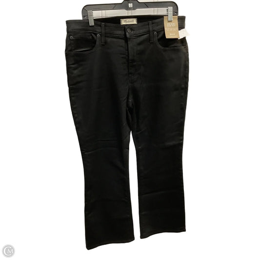 Jeans Boot Cut By Madewell In Black, Size: 14
