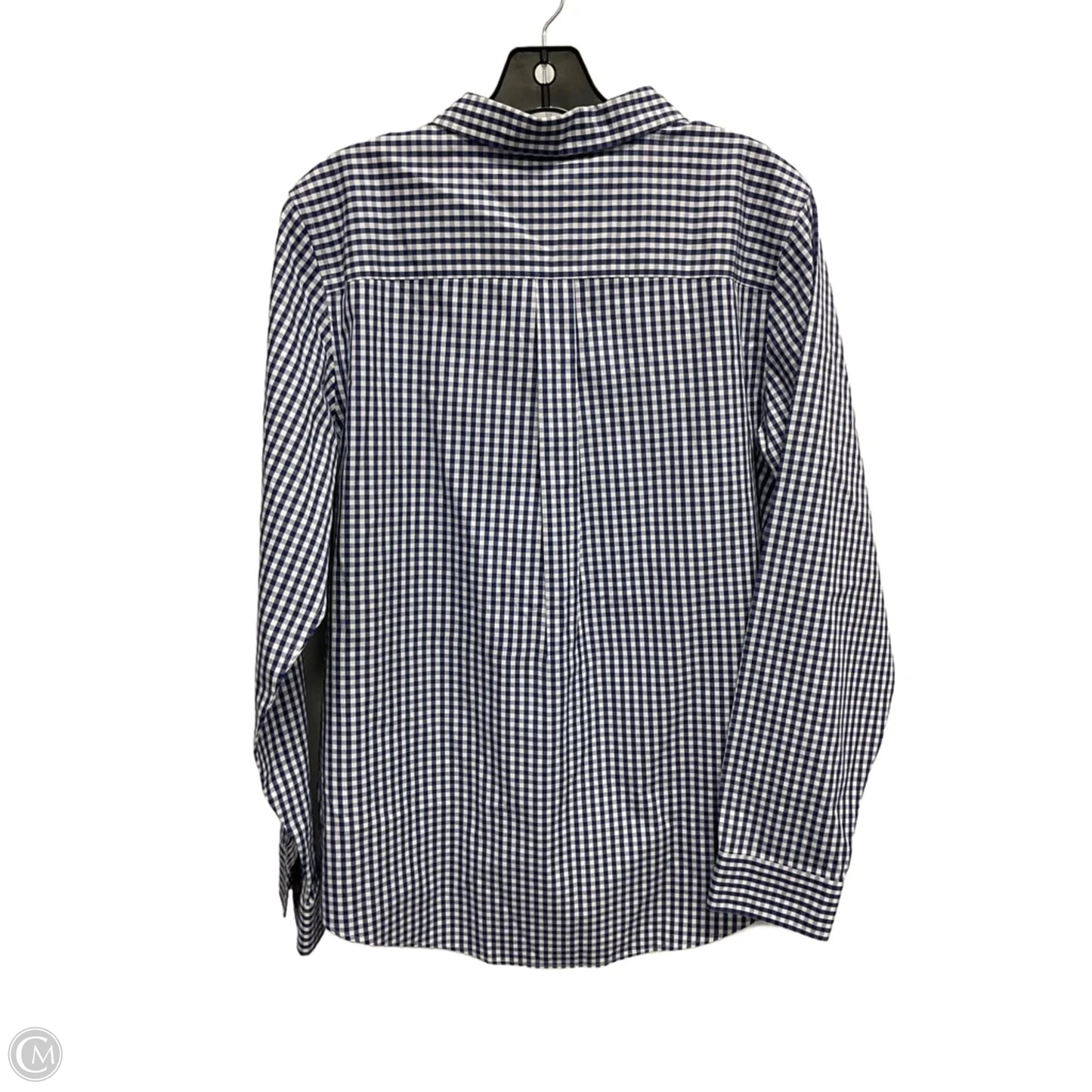 Top Long Sleeve By L.l. Bean In Blue, Size: L