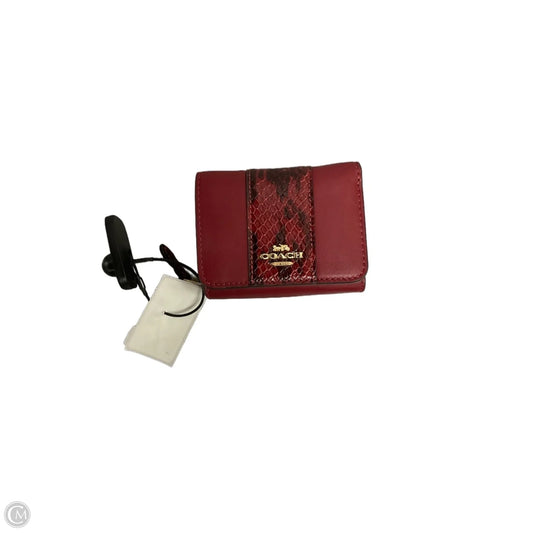 Wristlet Designer By Coach, Size: Small