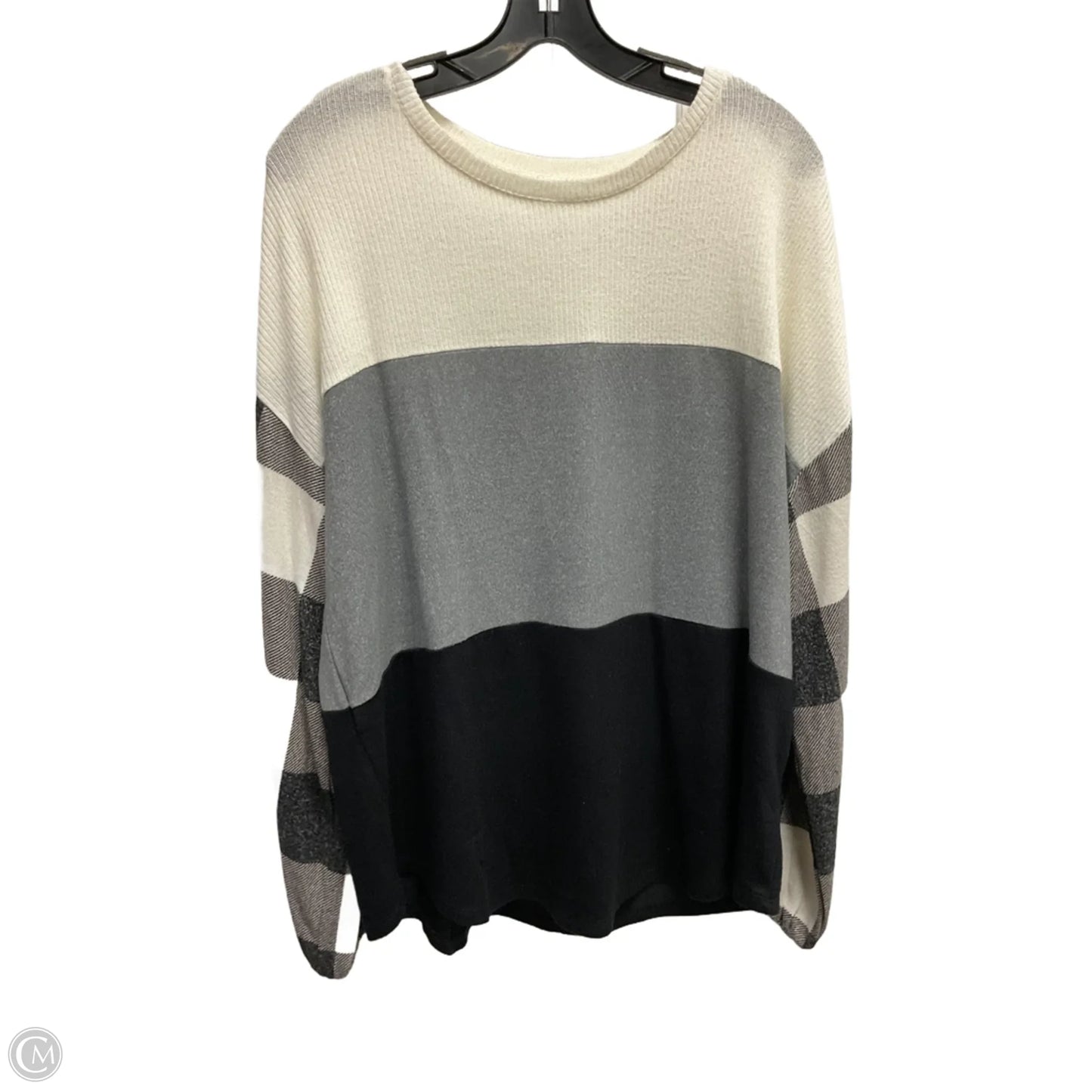 Top Long Sleeve By Maurices In Multi-colored, Size: Xl